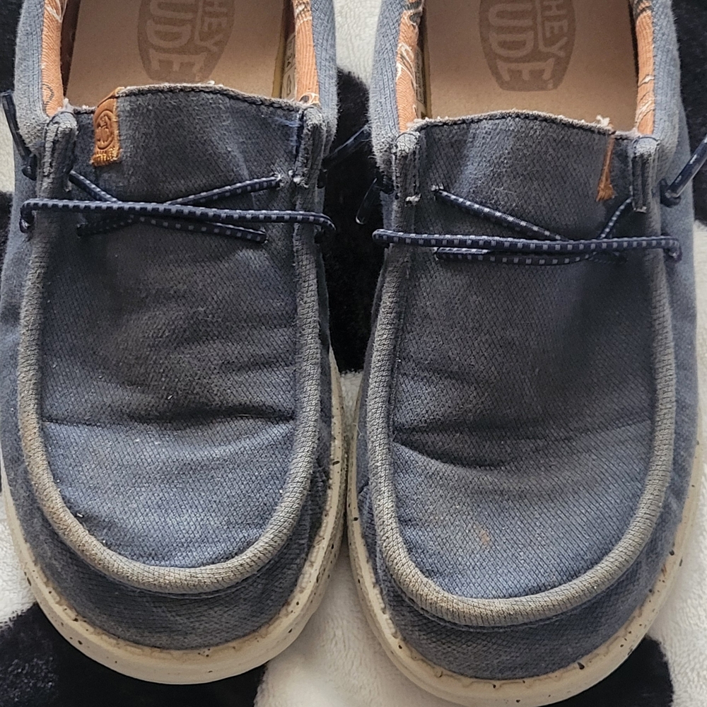 Hey Dude Kids Blue Slip-On Loafers